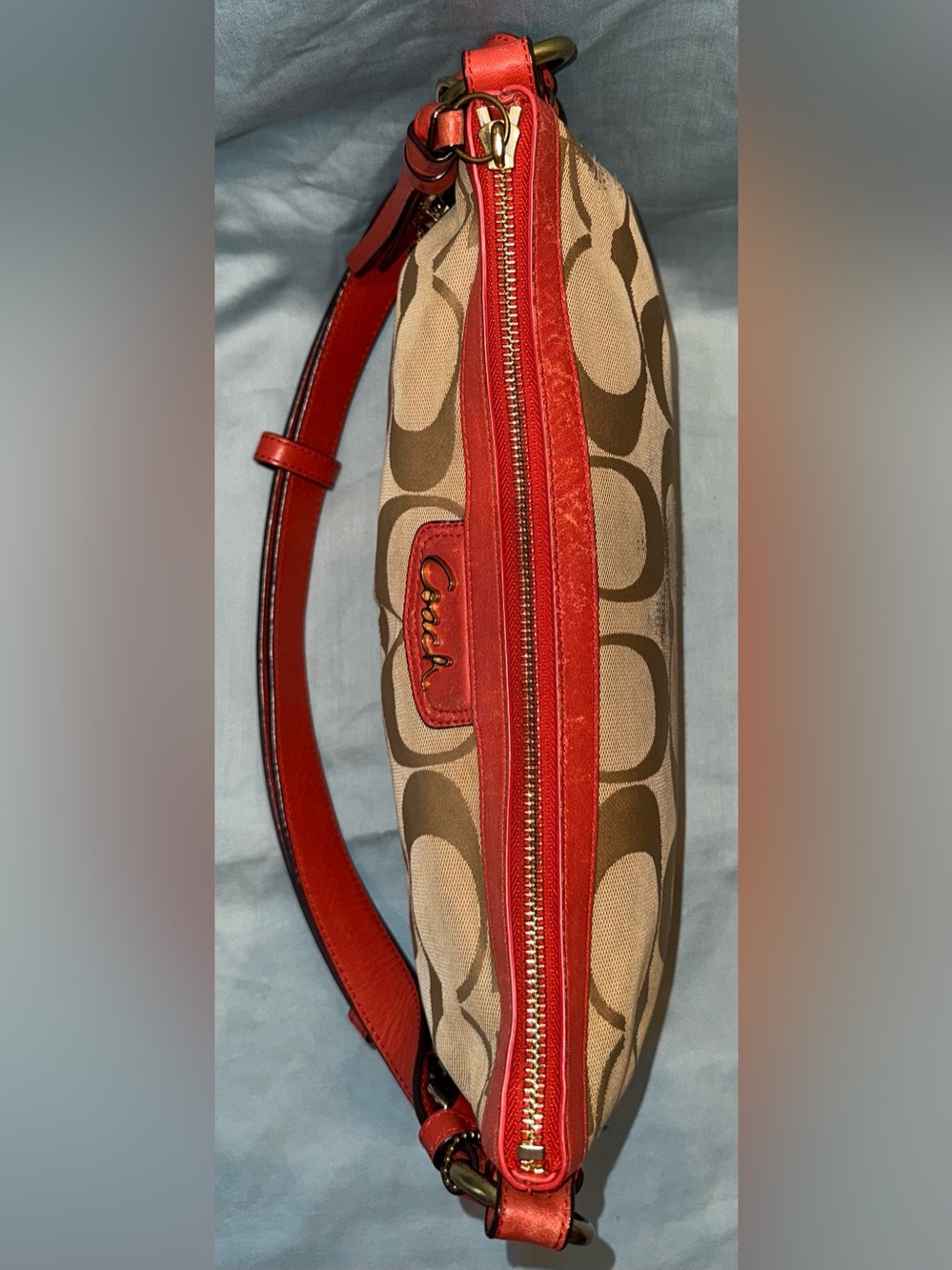 Coach F24402 Park Signature East-West Duffle - Picture 7 of 13